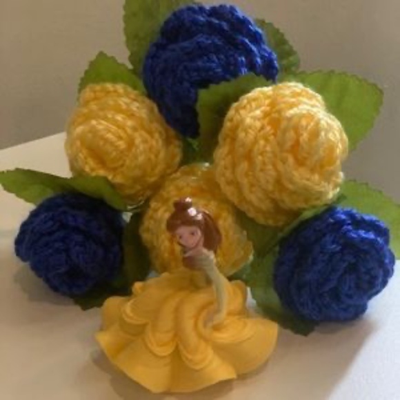 Hand Crafted | Accents | Disney Rose Bouquet | Poshmark